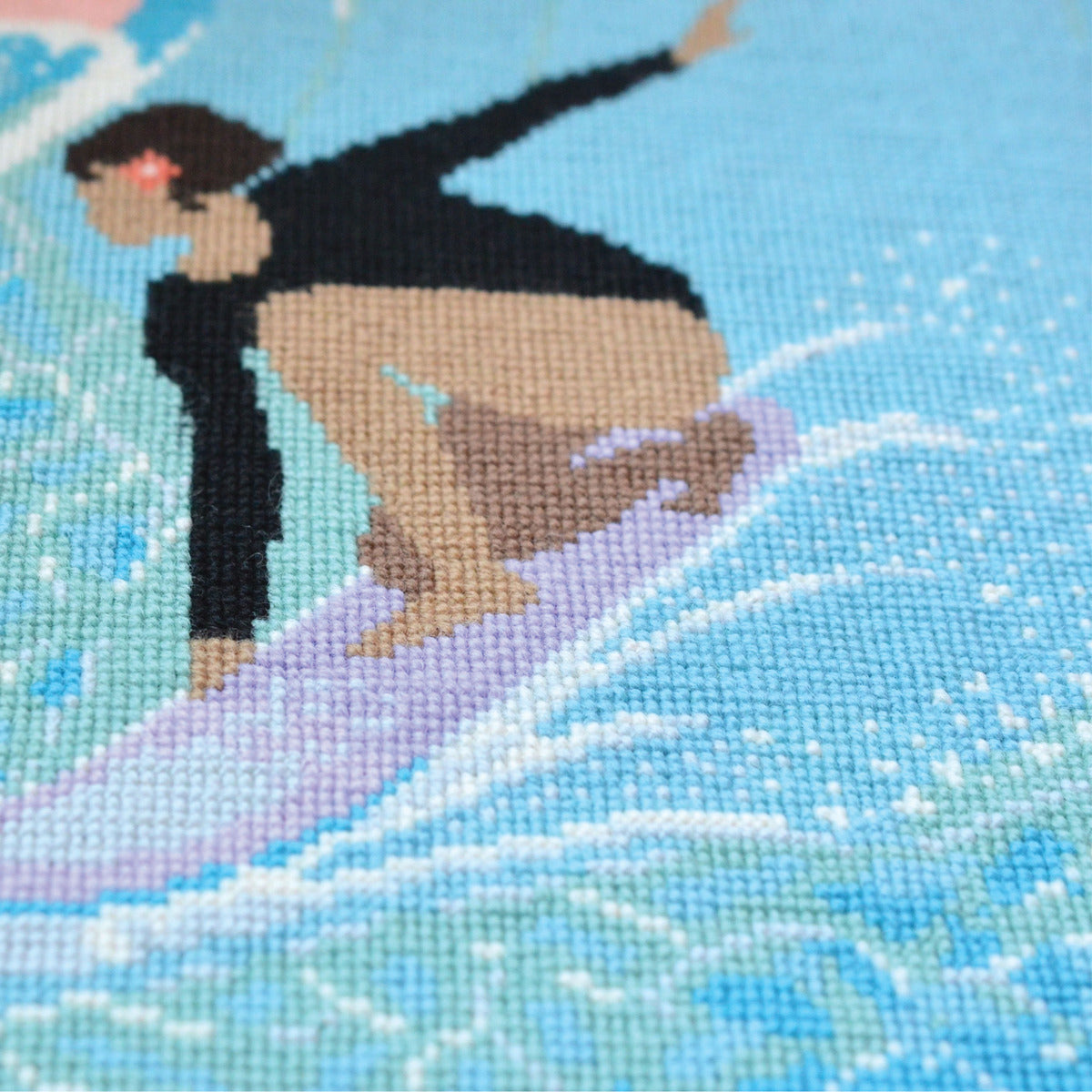 Sunset Surfer Tapestry Kit