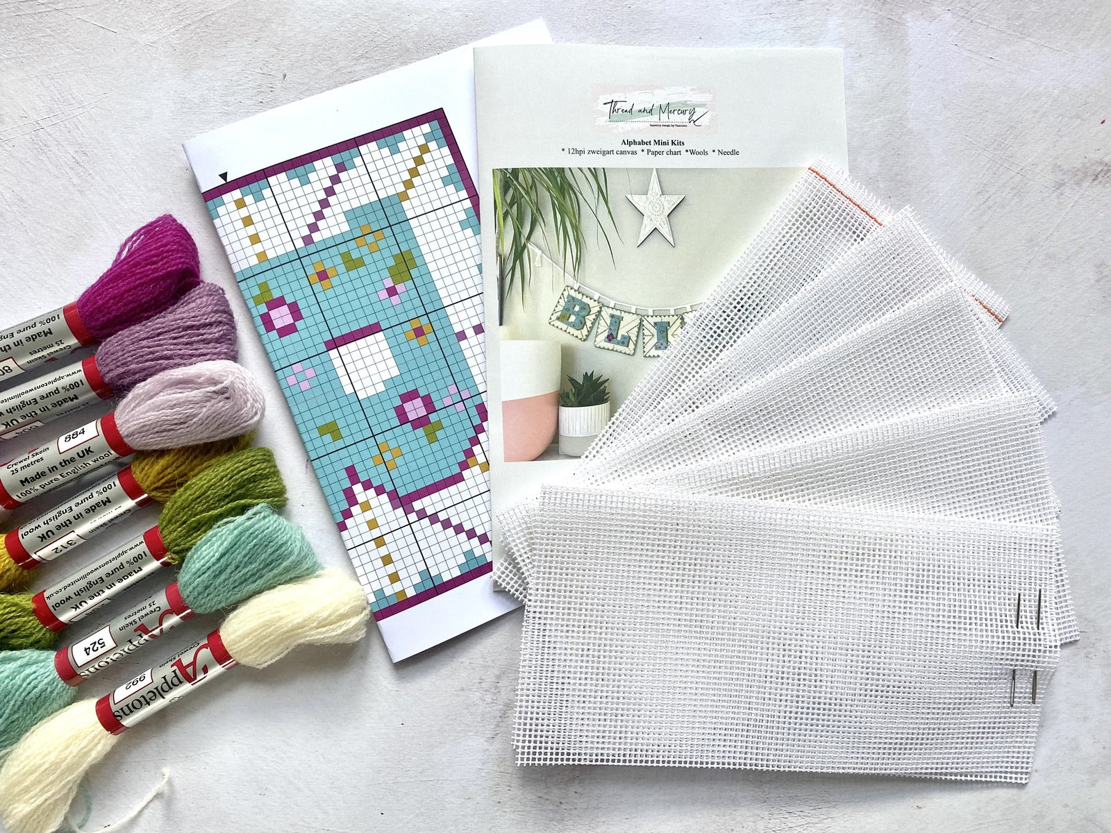 Unleash your creativity as you create each stitch, transforming a blank canvas into a masterpiece of texture and warmth. A perfect beginner tapestry kit that promises hours of meditative stitching and the joy of creating a cherished heirloom piece.